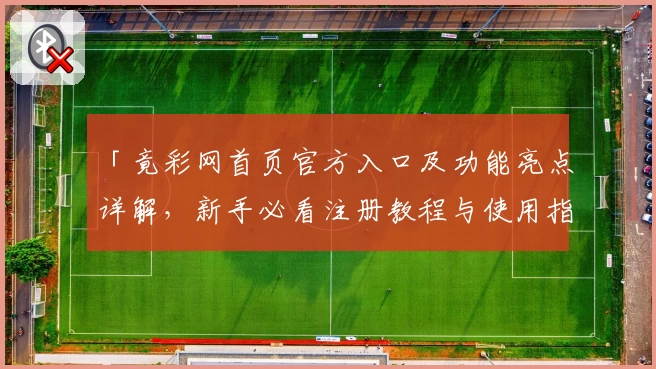 「竟彩网首页官方入口及功能亮点详解，新手必看注册教程与使用指南」